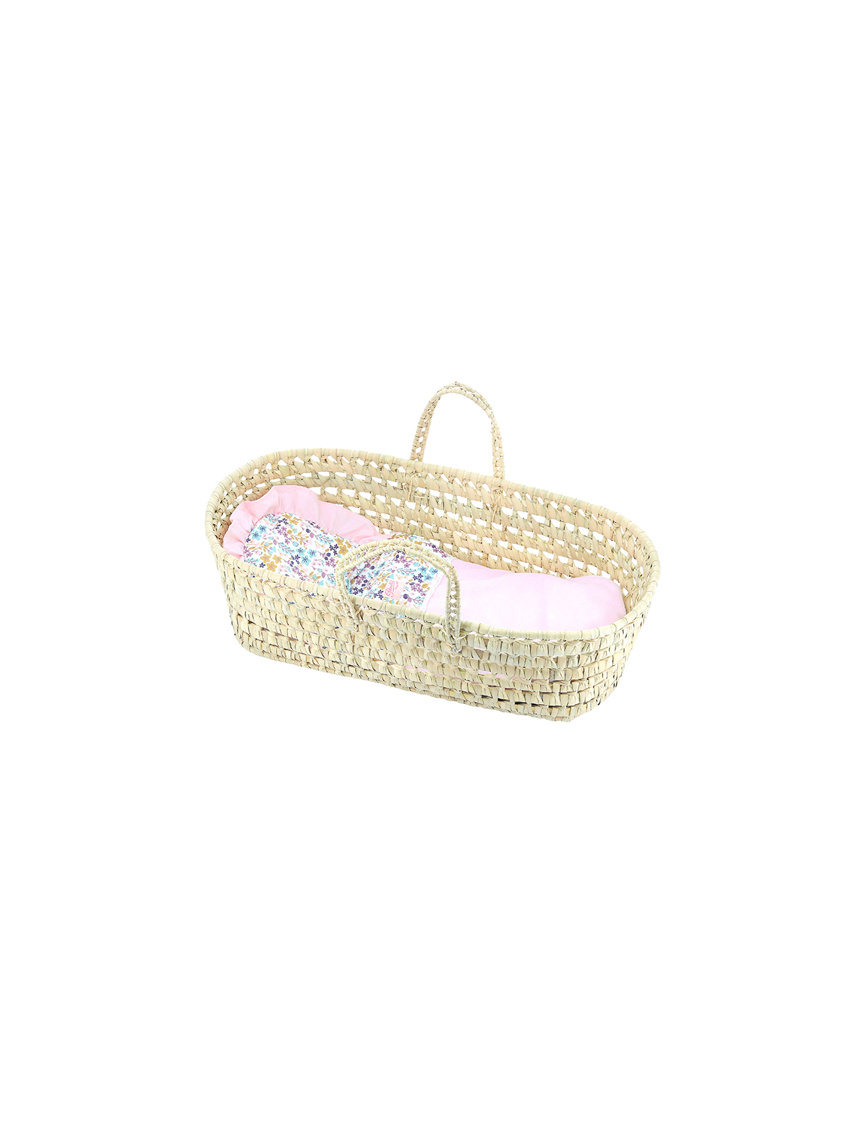 Couffin avec garnissage "Liberty Rose" 50 cm