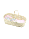Couffin avec garnissage "Liberty Rose" 50 cm