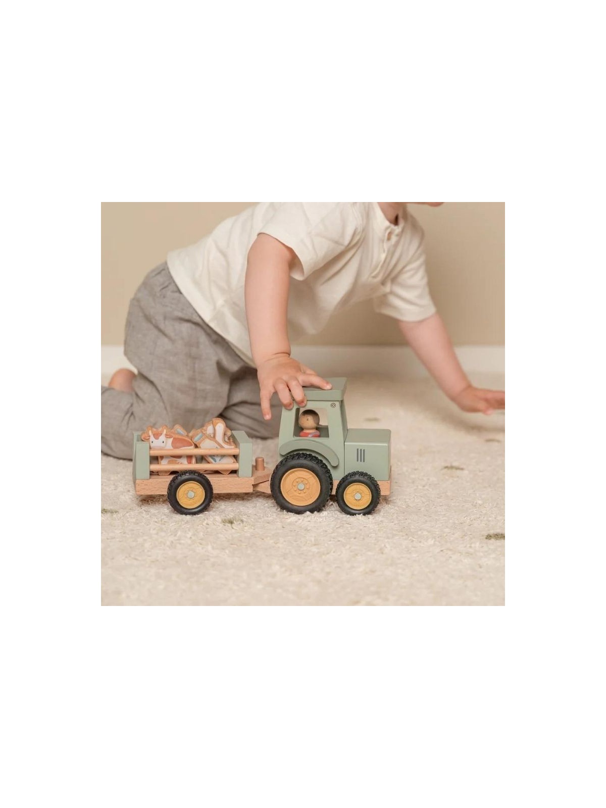 Tracteur avec remorque Little Farm