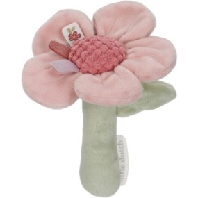 Hochet peluche Fleur - Fairy Garden