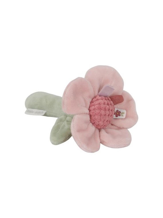 Hochet peluche Fleur - Fairy Garden