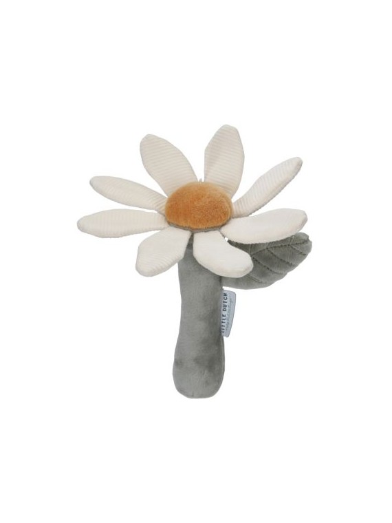 Hochet peluche fleur Little Farm