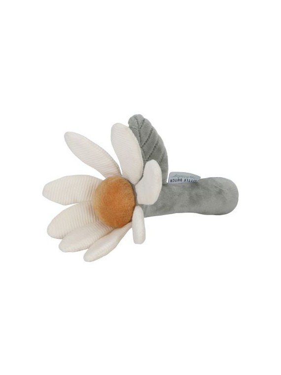 Hochet peluche fleur Little Farm