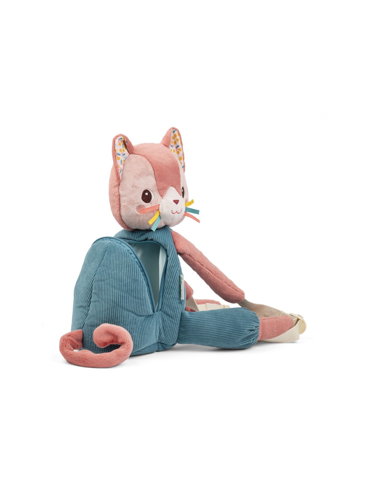 Sac à dos doux Jeanne le chat