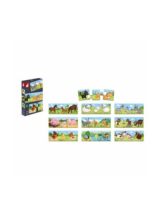 Jeu d'association - puzzle Trionimo 30 pièces