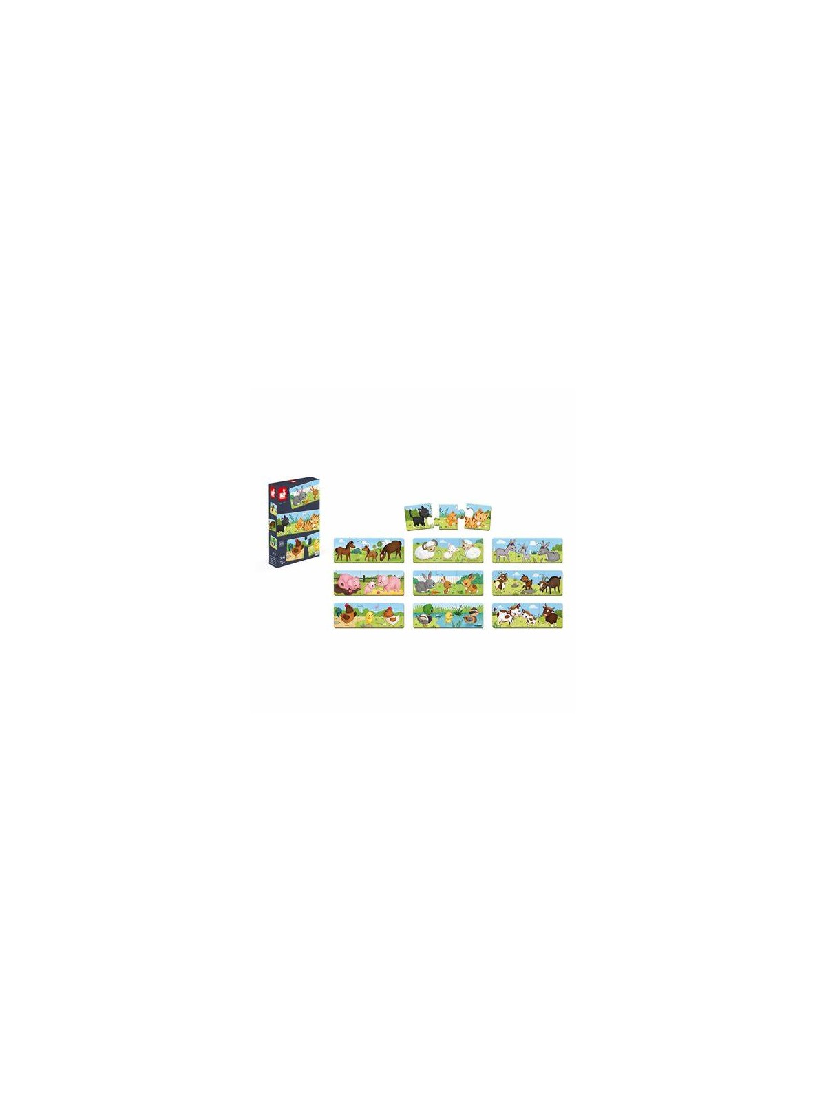 Jeu d'association - puzzle Trionimo 30 pièces