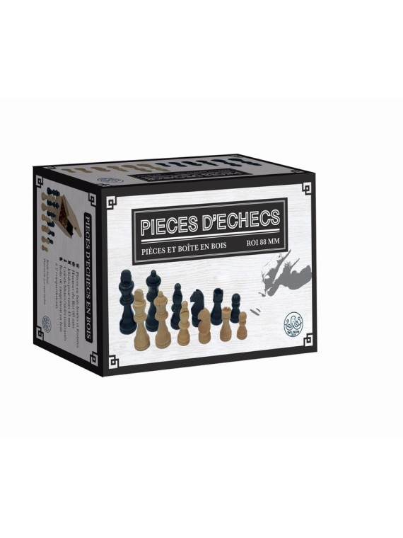 PIECES ECHECS 88MM STANDARD
