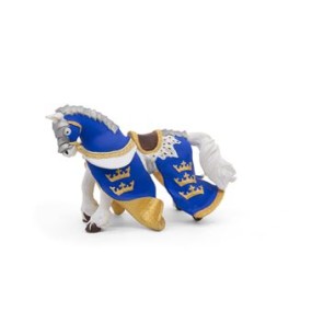 Cheval du roi Arthur Bleu