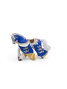 Cheval du roi Arthur Bleu