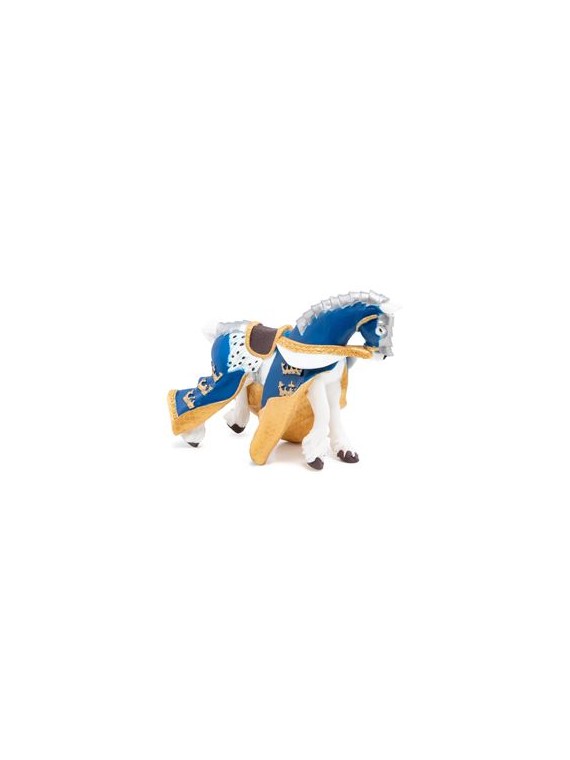 Cheval du roi Arthur Bleu