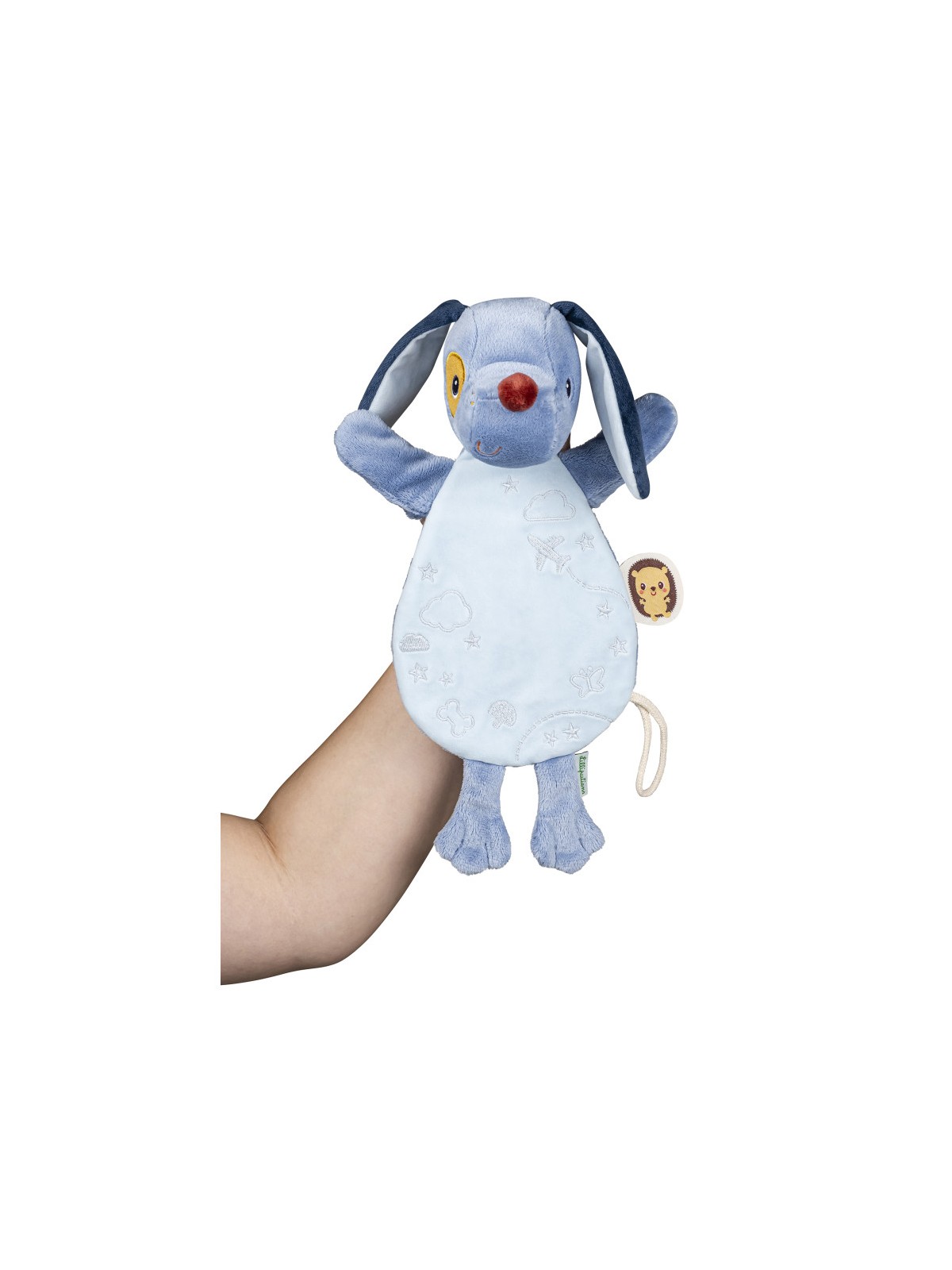 Doudou marionnette phosphorescent Jules