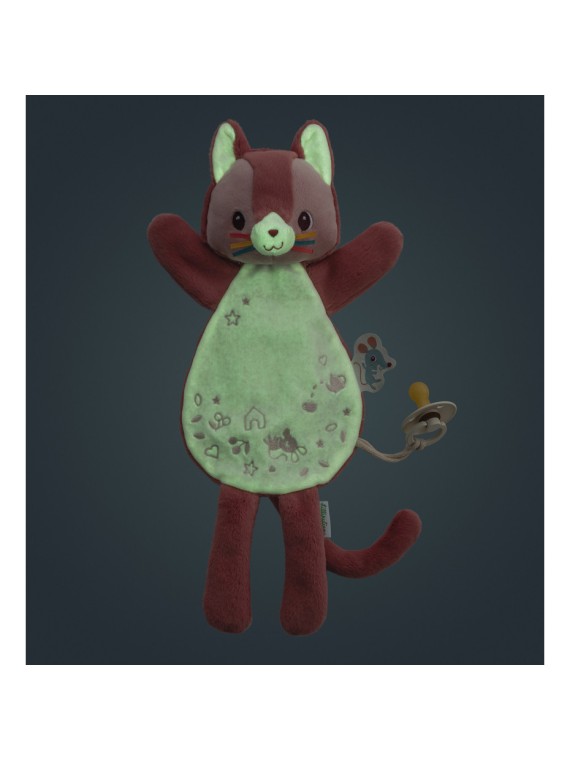 Doudou marionnette phosphorescent Jack