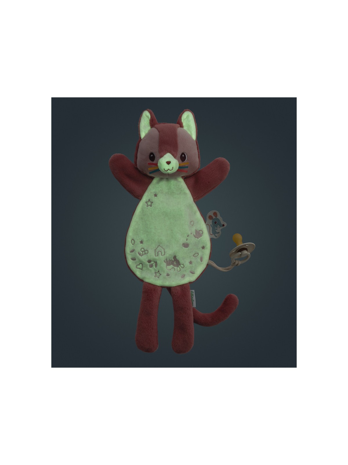 Doudou marionnette phosphorescent Jack