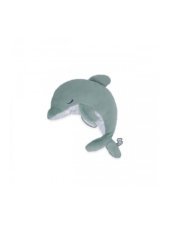 Peluche bouillotte chaud et froid Dauphin