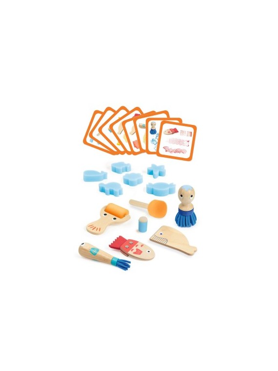Curieux outils pour peindre
