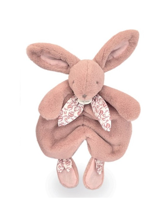 Doudou lapin Rose poudré - 29 cm