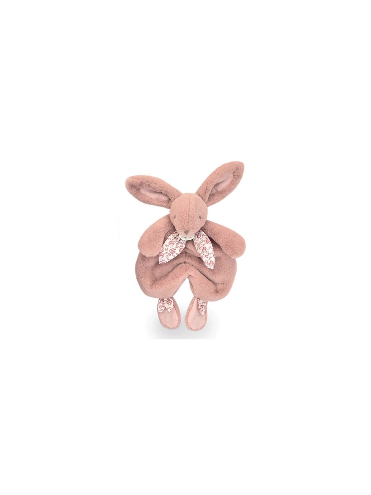 Doudou lapin Rose poudré - 29 cm