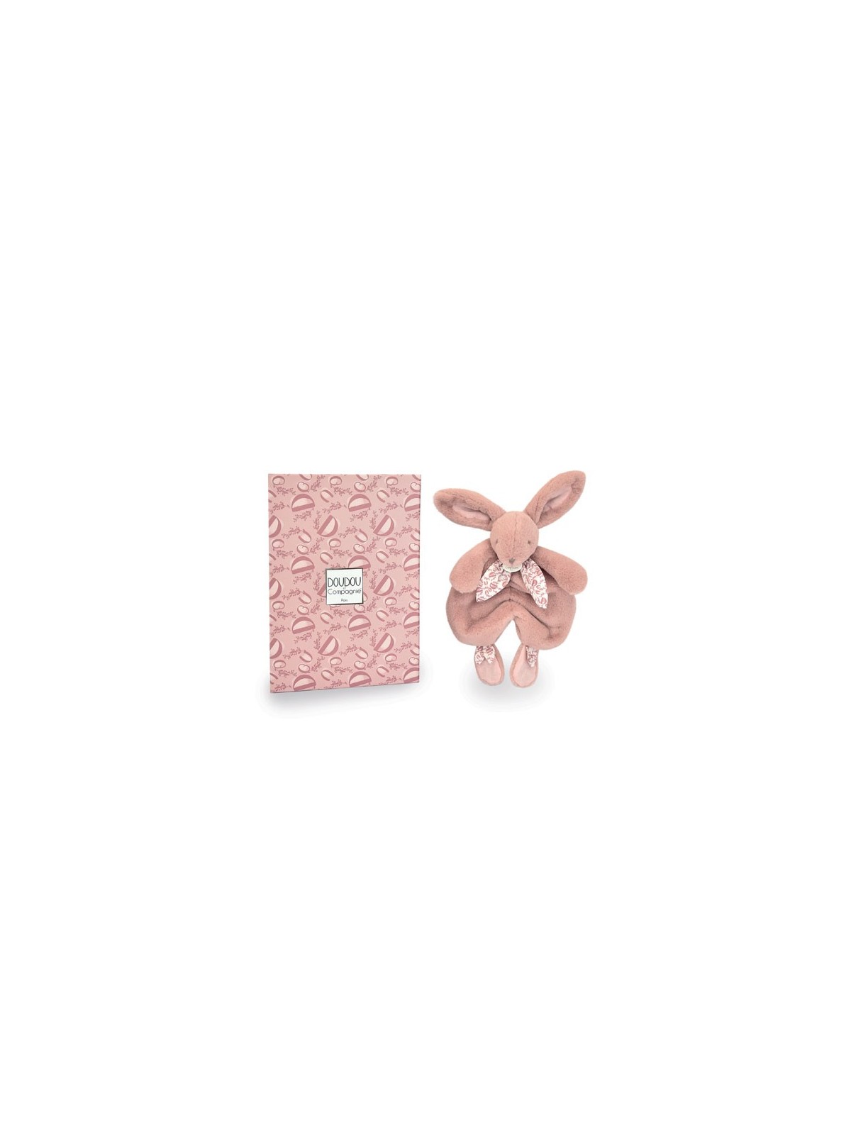 Doudou lapin Rose poudré - 29 cm