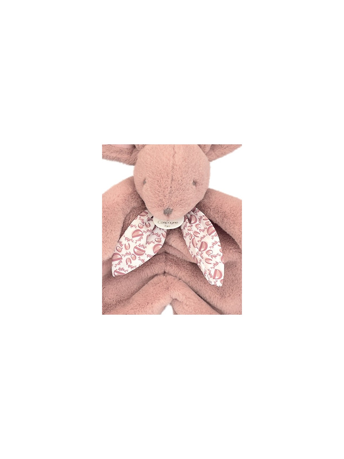 Doudou lapin Rose poudré - 29 cm