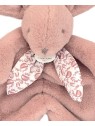 Doudou lapin Rose poudré - 29 cm