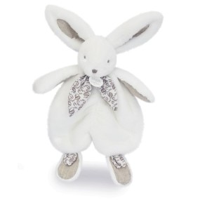 Doudou lapin Blanc - 29 cm