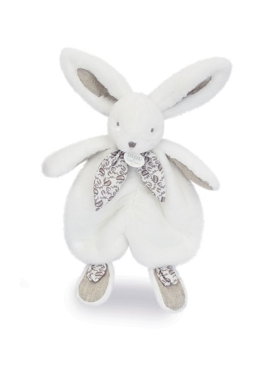 Doudou lapin Blanc - 29 cm