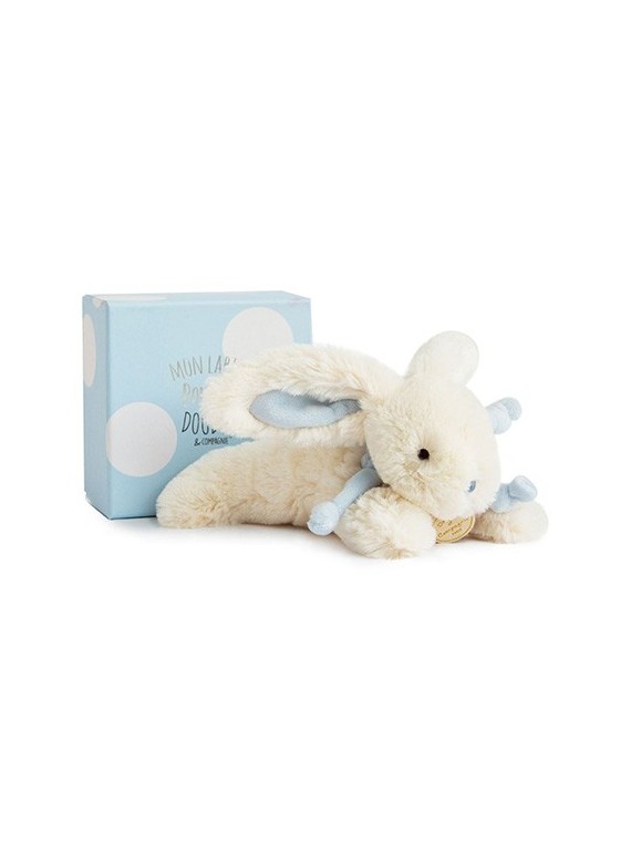 Peluche Lapin Bonbon Bleu - 20 cm