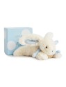 Peluche Lapin Bonbon Bleu - 20 cm