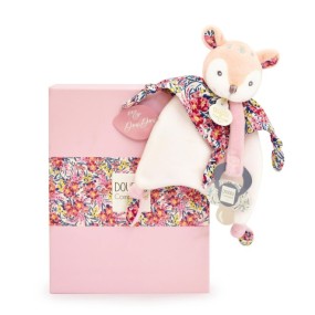 Doudou attache sucette Faon - BOH'AIME - 20 cm