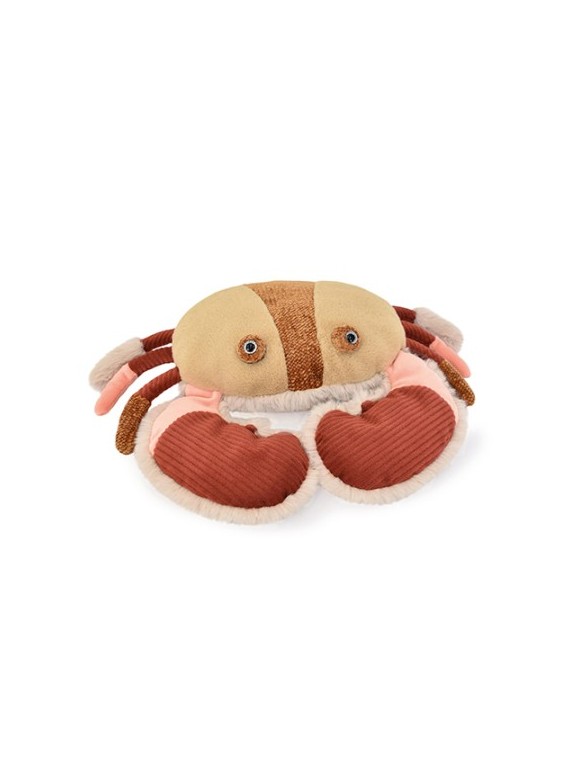 Peluche Crabe beige - 23 cm