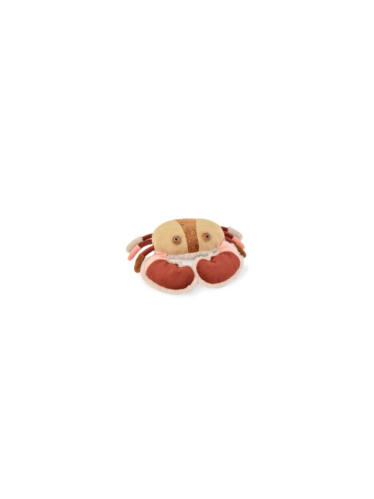 Peluche Crabe beige - 23 cm