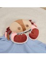 Peluche Crabe beige - 23 cm
