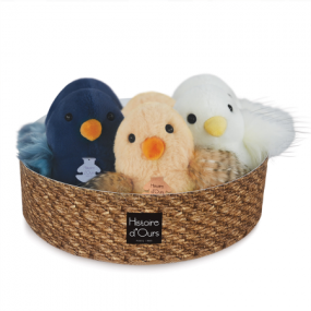 Peluche poussin ( modèle aléatoire )- 15 cm