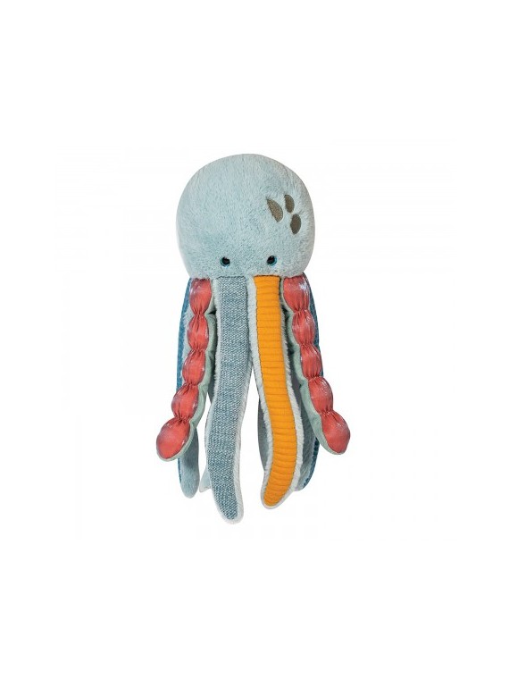 Peluche Méduse multicolore - 40 cm