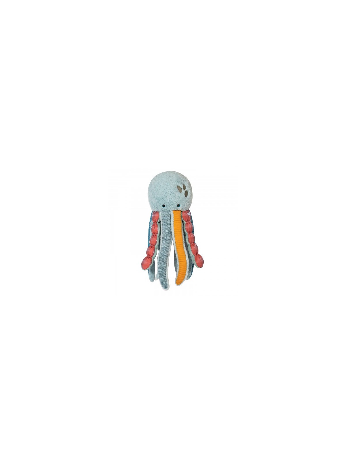 Peluche Méduse multicolore - 40 cm