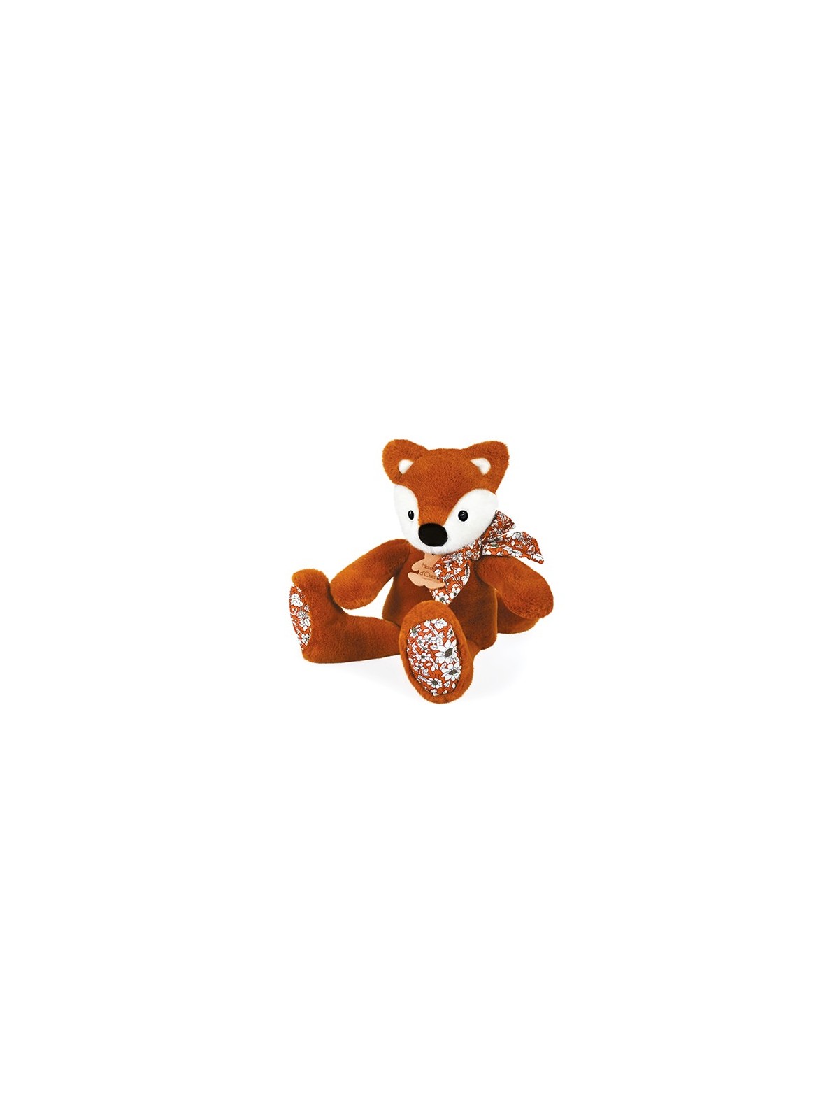 Peluche Renard Orange - 25 cm - Copains Câlins