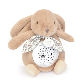 Veilleuse Lapin Musicale Projection mur et chansons Douces -