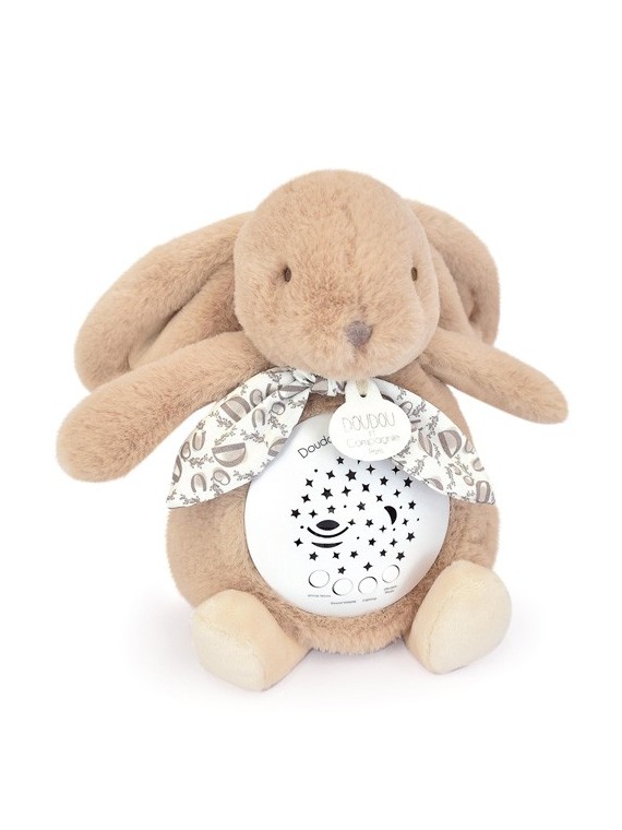Veilleuse Lapin Musicale Projection mur et chansons Douces -