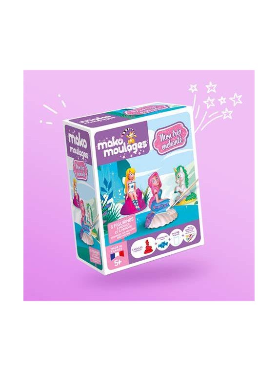Mako moulages Mon trio enchanté