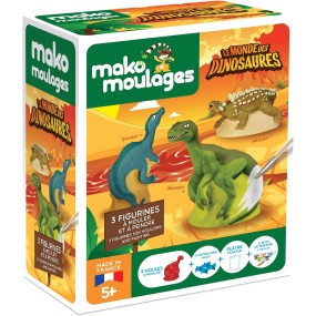 Mako moulages Monde des Dinosaures (3 moules)