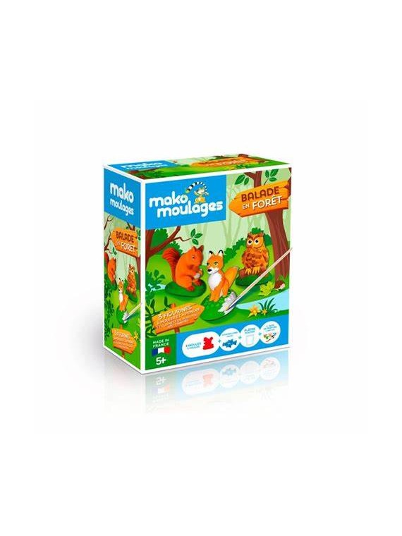 Mako moulages Balade en forêt