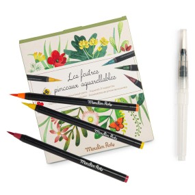 Boîte de 12 Feutres Aquarelles - Le Jardin du Moulin