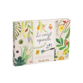 Carnet aquarelle Le Jardin du Moulin - Moulin Roty