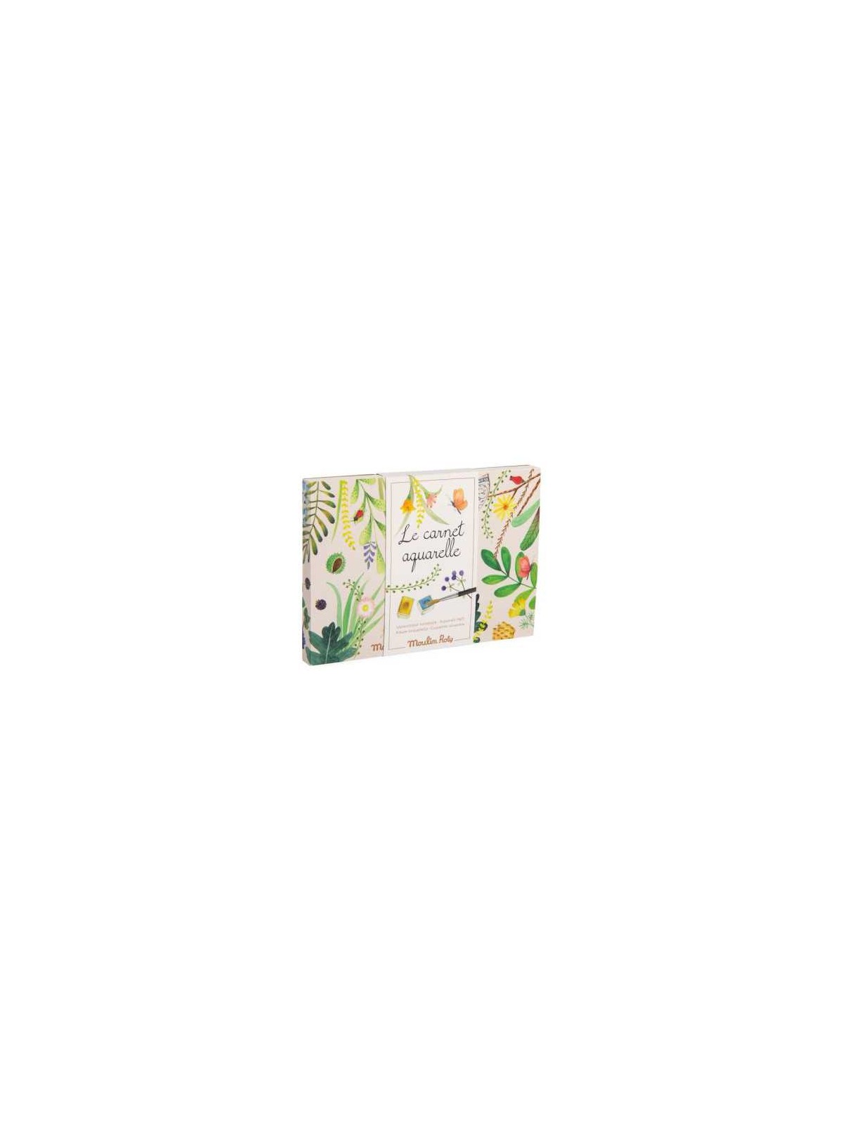 Carnet aquarelle Le Jardin du Moulin - Moulin Roty