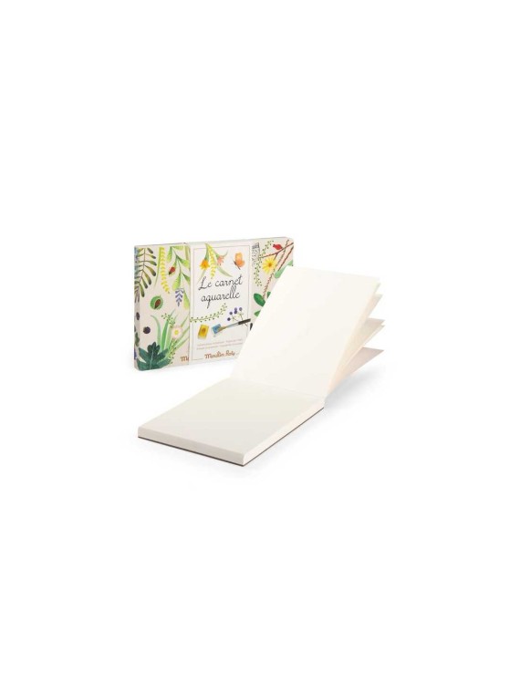 Carnet aquarelle Le Jardin du Moulin - Moulin Roty