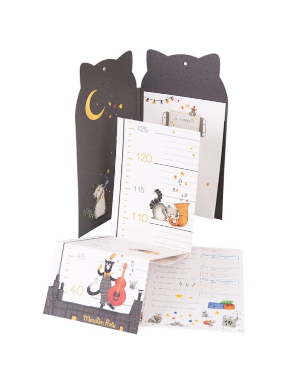 Les Moustaches Toise carnet