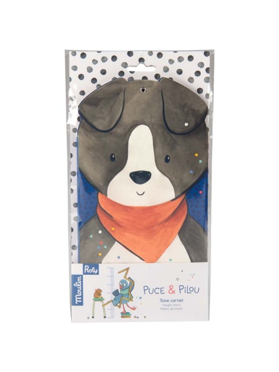 Toise carnet Puce et Pilou