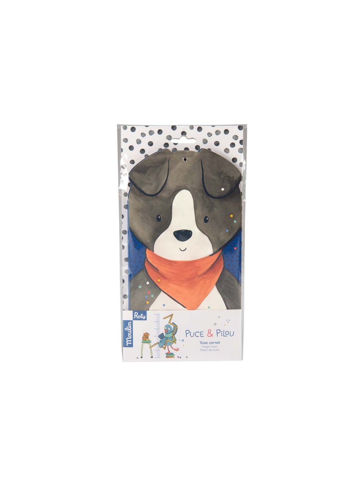Toise carnet Puce et Pilou