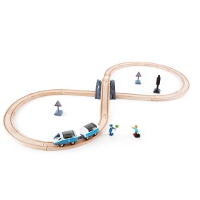 Circuit de train en 8
