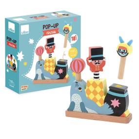 Pop-up en bois, Circus - Michelle Carlslund